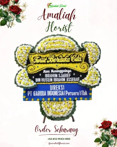 Papan Bunga Duka di Fobaharu