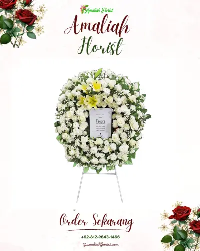 Krans Bunga Duka Cita di Fobaharu